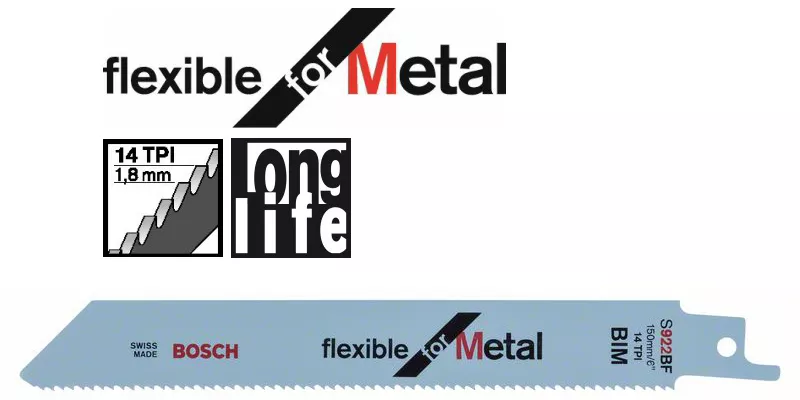 Lame S 922 BF flexible for metal